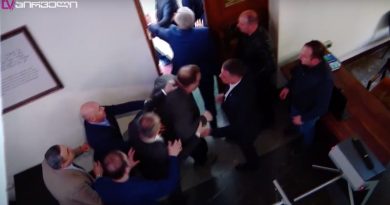 В Парламенте Грузии произошла очередная драка