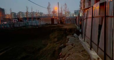 В Тбилиси на стройке донора «Грузинской мечты» провалилась земля