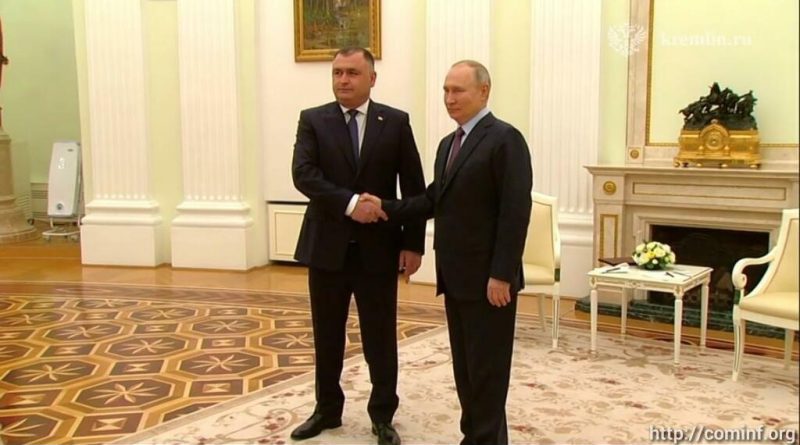 Гаглоев встретился с Путиным в Кремле