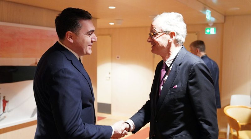 Илья Дарчиашвили встретился с госсекретарем Швеции по делам ЕС