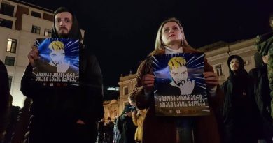 В Тбилиси прошла акция солидарности c участником акций против законопроекта «об иноагентах»