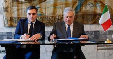 Грузия и Италия подписали Декларацию о диалоге на высоком уровне