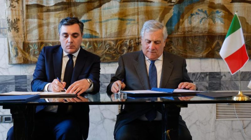 Грузия и Италия подписали Декларацию о диалоге на высоком уровне