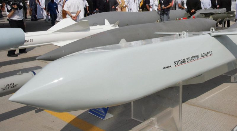Британия подтвердила передачу Украине ракет Storm Shadow с дальностью до 250 км