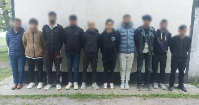 В Азербайджане задержаны 10 человек пытавшихся пересечь границу Грузии