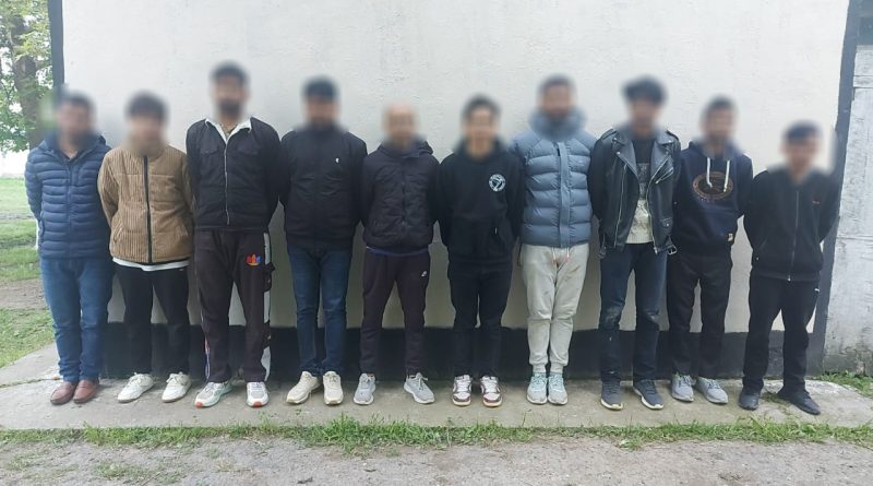 В Азербайджане задержаны 10 человек пытавшихся пересечь границу Грузии