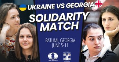 В Батуми пройдут матчи солидарности между грузинскими и украинскими шахматистками