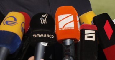 Рейтинг доверия к телеканалам Грузии по данным опроса NDI