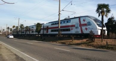 Движение поездов по Грузинской железной дороге восстановлено