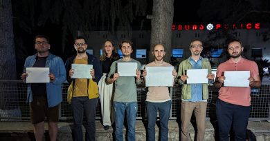 Задержанные на акции протеста грузинские правозащитники освобождены