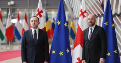 Премьер-министр Грузии встретится с президентом Европейского совета