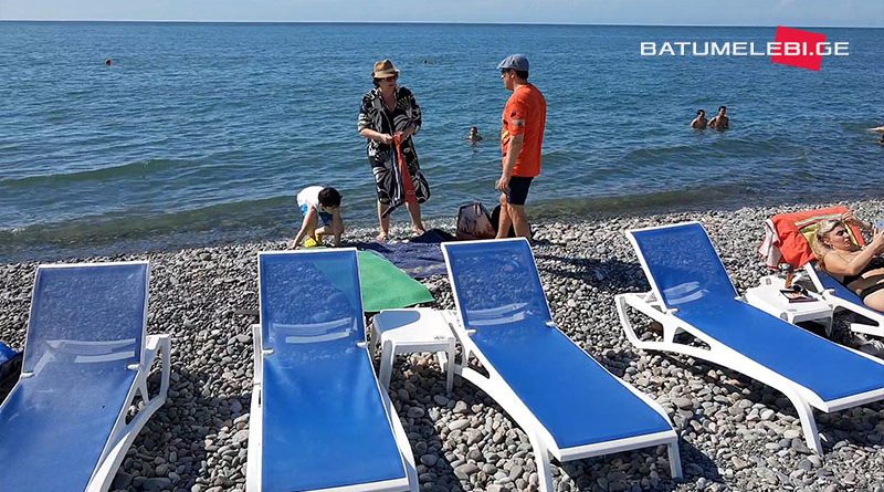 «Пляж забит шезлонгами» — сколько стоят пляжные развлечения в Батуми