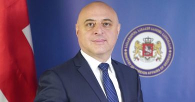 Посол Грузии в Украине покинул Киев