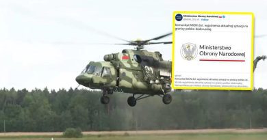 «Белорусские вертолёты нарушили воздушное пространство» — Минобороны Польши