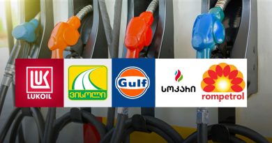В Грузии пять компаний оштрафованы за высокие цены на топливо