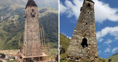 В Хевсурети завершилась реконструкция исторической башни Цискараули