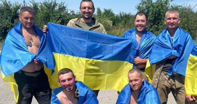 Украина сообщила о возвращении из плена 22 военных