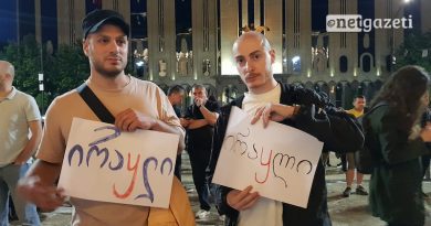 Задержанные у парламента Грузии активисты оштрафованы на 500 лари