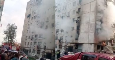 В результате пожара в районе Вазисубани пострадали три человека