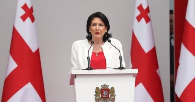 Президент Грузии призвала граждан собраться у дворца Орбелиани 8 ноября, в 20:00 часов
