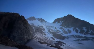 Мужчина, пропавший во время экспедиции в районе ледника Гергети, найден мертвым