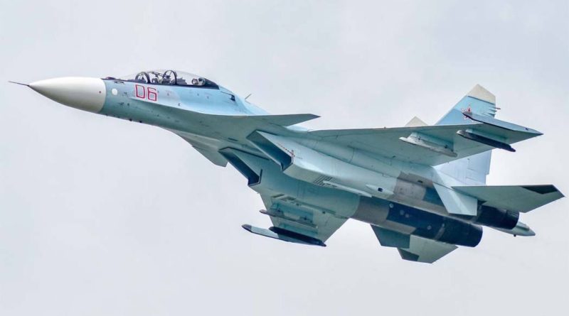 Украина сообщила о сбитии российских Су-34 и Су-30