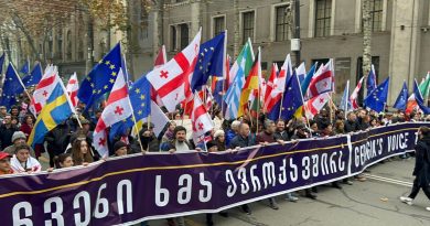 В Тбилиси прошел «Европейский марш»