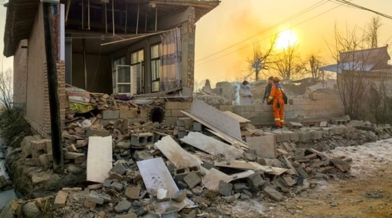 Землетрясение в Китае: погибли не менее 118 человек