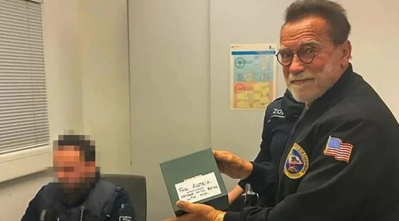 Арнольд Шварценеггер был задержан в аэропорту Мюнхена
