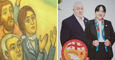 Давид Тархан-Моурави отрицает, что на одном из фрагментов иконы Матроне Московской изображен он и его соратница