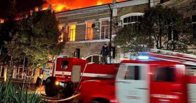 Пожар в Сухуми уничтожил около 4000 картин в Национальной галлереи Абхазии