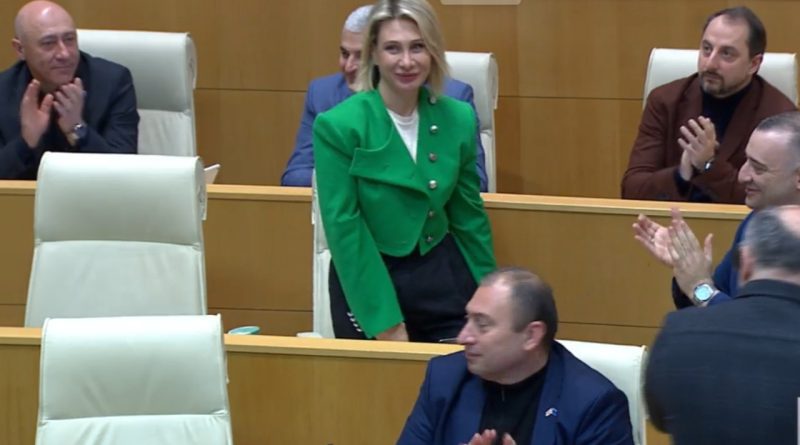 Нино Цилосани избрана вице-спикером Парламента Грузии