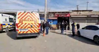 Стрельба на рынке в Рустави: 4 человека убиты, один ранен