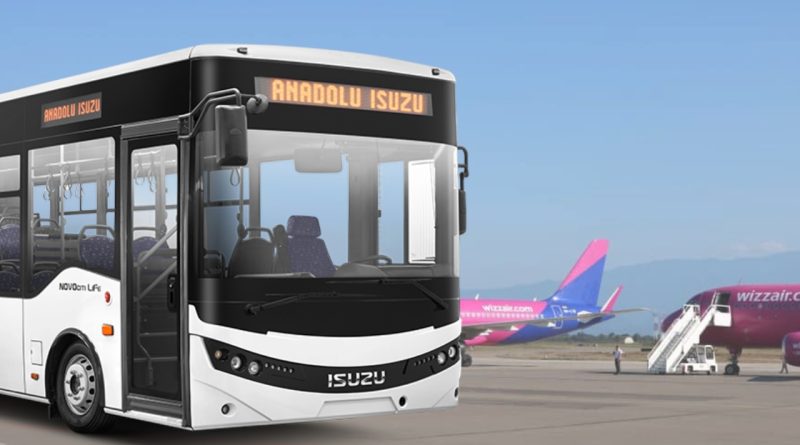 Спустя 12-ть лет после открытия Кутаисского аэропорта впервые из центра города в аэропорт стал курсировать автобус