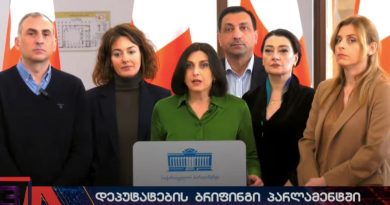 Оппозиция требует создания комиссии по расследованию имущества Гарибашвили