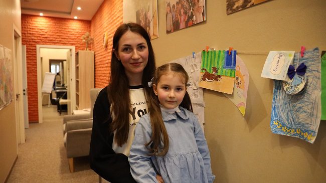 «В Грузии мне всё нравится» – 5-летняя беженка Кэти из Украины