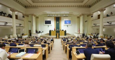 В парламенте Грузии проходит рассмотрение проекта «российского закона» во втором чтении