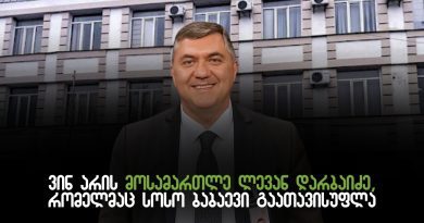 Кто такой судья Леван Дарбаидзе, который оправдал активиста Сосо Бабаева?