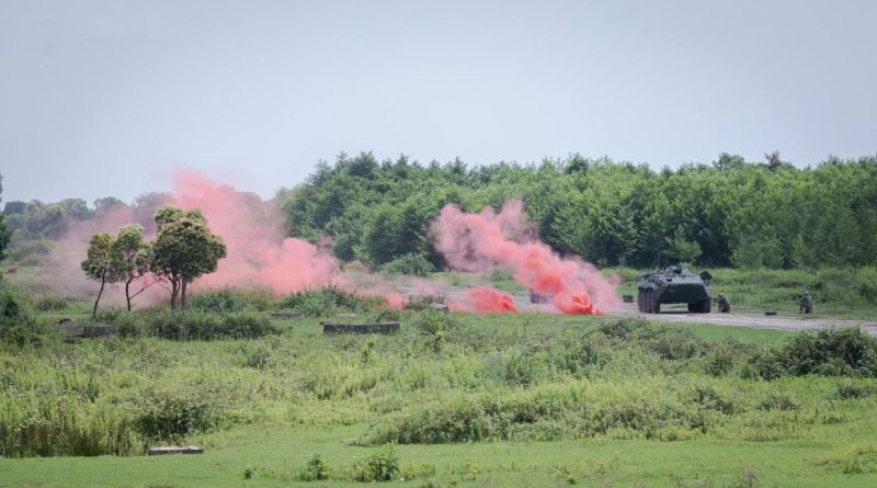 «Мтавари архи»: в результате возгорания танка на военной базе в Сенаки пострадал военнослужащий