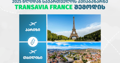 С весны 2025 года Transavia France начнет выполнять рейсы по направлению Париж-Тбилиси-Париж