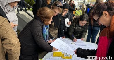 У здания ЦИК Грузии прошла акция протеста