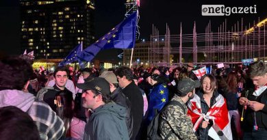 В Тбилиси проходит очередной марш протеста