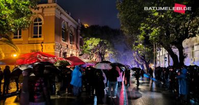 Во время протестов в Батуми участники акций сталкиваются с судебным преследованием