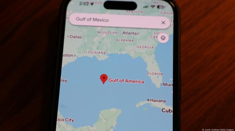 Google Maps изменил в США название Мексиканского залива