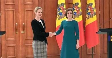 Кая Каллас в Кишиневе: Безопасность Молдовы — это и безопасность Европы