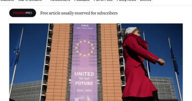 POLITICO: «Брюссель должен пересмотреть «непрозрачное» финансирование НПО»