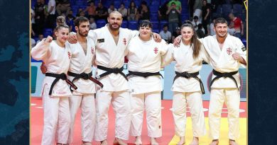 Сборная Грузии по дзюдо выиграла командный чемпионат Европы