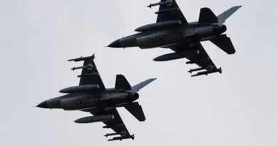 Воздушные силы Украины: Погиб пилот F-16