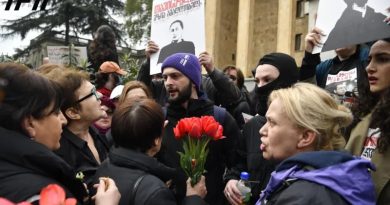 Возле здания парламента Грузии произошли столкновения