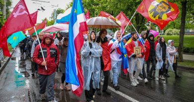 9 мая в Кишиневе: «Европейский городок» и Марш Победы